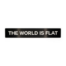 Billetworkz "The World is Flat" License Billetworkz Plate Delete