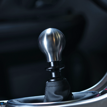 Billetworkz Automatic Shifter - Titanium Brushed - Fits Subaru CVT: WRX (15–21), Crosstrek (13–23), Forester (14–18), Impreza (12–23), Legacy/Outback (10–14)