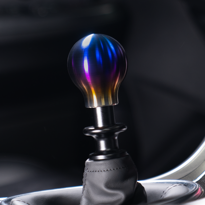 Billetworkz Automatic Shifter - Titanium Torched - Fits Subaru CVT: WRX (15–21), Crosstrek (13–23), Forester (14–18), Impreza (12–23), Legacy/Outback (10–14)