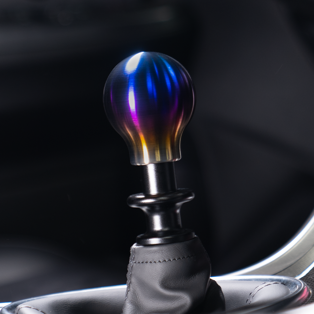 Billetworkz Automatic Shifter - Titanium Torched - Fits Subaru CVT: WRX (2022+), Crosstrek (2024), Forester (2025+), Impreza (2024), Legacy/Outback (2015+)