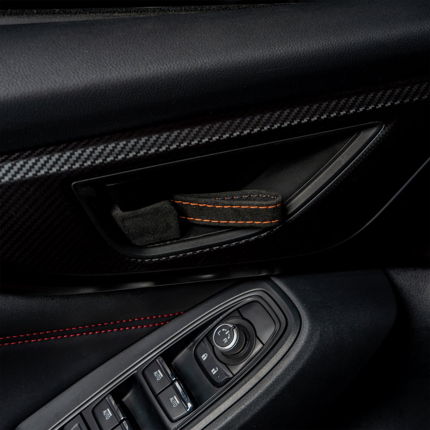 Billetworkz Alcantara Door Pull Strap Kit - Fits Subaru WRX/BRZ/GR86/Ascent (2022+), Crosstrek (2018+) & More
