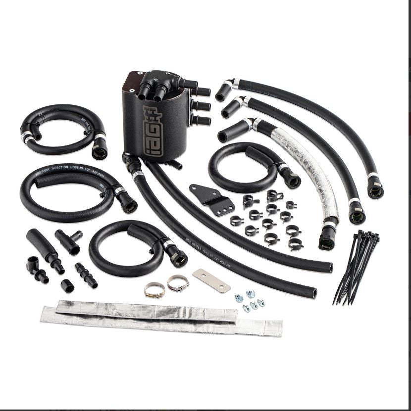 IAG Air / Oil Separator (AOS) For 2008-14 Subaru WRX & 2008-21 STI