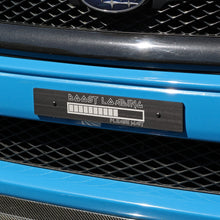 Billetworkz "Boost Loading" License Plate Delete