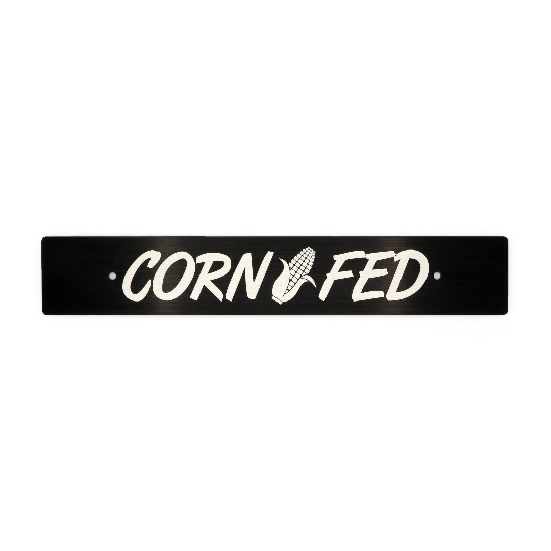 Billetworkz "Corn Fed" License Plate Delete