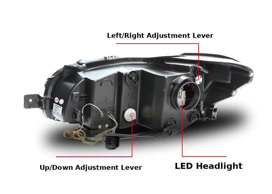 JDMuscle x Lighting Guys [15-21 WRX Base and Premium, 15-17 STI] Custom Headlight V1 *Special Order No Cancellation