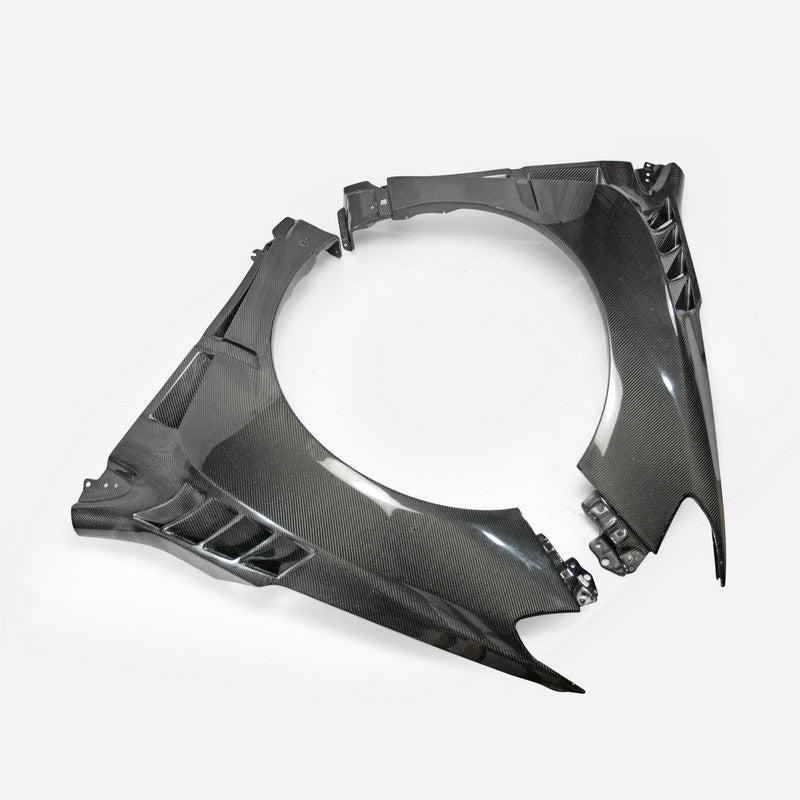 JDMuscle [15-21 WRX/STI] Vented Fenders V1 | Carbo Fiber / FRP