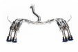 Invidia [22-26 WRX] R400 Gemini Single Layer Quad Titanium Tip Cat-Back Exhaust | HS22WRXGM4ST