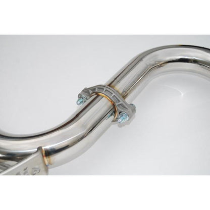 Invidia Dual N1 Burnt Titanium Tips Cat Back Exhaust WRX/STI Sedan 2008-2014 | HS11STIGTT
