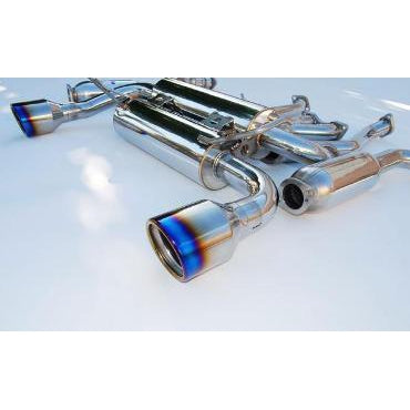 Invidia Gemini Rolled Titanium Tips Cat Back Nissan 350z 2003-2009 | HS02N3ZGID