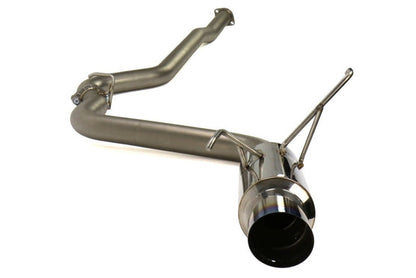 Invidia [15-21 WRX/STI] N1 Cat Back Exhaust w/ Bead Blasted Piping Titanium Tip | HS15SW4BGR1GT