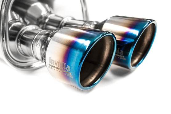Invidia [15-21 WRX/STI] Q300 Cat Back Exhaust w/ Double Wall Titanium Tips | HS15STIG3T