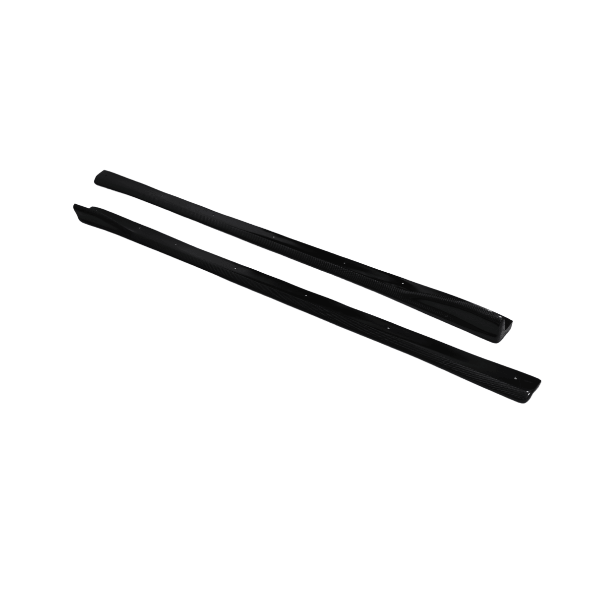 JDMuscle [08-14 WRX/STI] Tanso Carbon Fiber CS Style Side Skirt