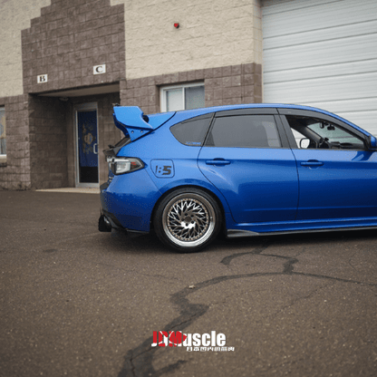 JDMuscle [08-14 WRX/STI] VS Style Spoiler w/ Brake Lights | ABS / Paint Matched / Partial Carbon Fiber