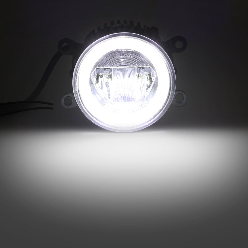 JDMuscle [15-21 WRX or STI, 13+ BRZ or FT86, 14+ Forester] LED / Halo DRL Fog Light Housings