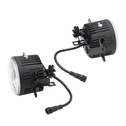 JDMuscle [15-21 WRX or STI, 13+ BRZ or FT86, 14+ Forester] LED / Halo DRL Fog Light Housings