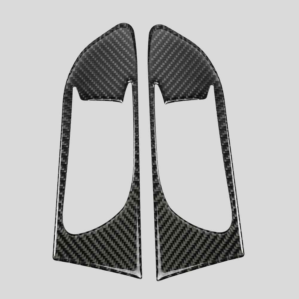 JDMuscle [15-21 WRX/STI] P&S Series Carbon Fiber Driver Rear Door Pull Trim | JDM-WRX15-PS-032039