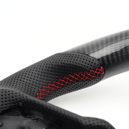 JDMuscle [17+ Infiniti Q50/Q60] Carbon-Lite Series Steering Wheel