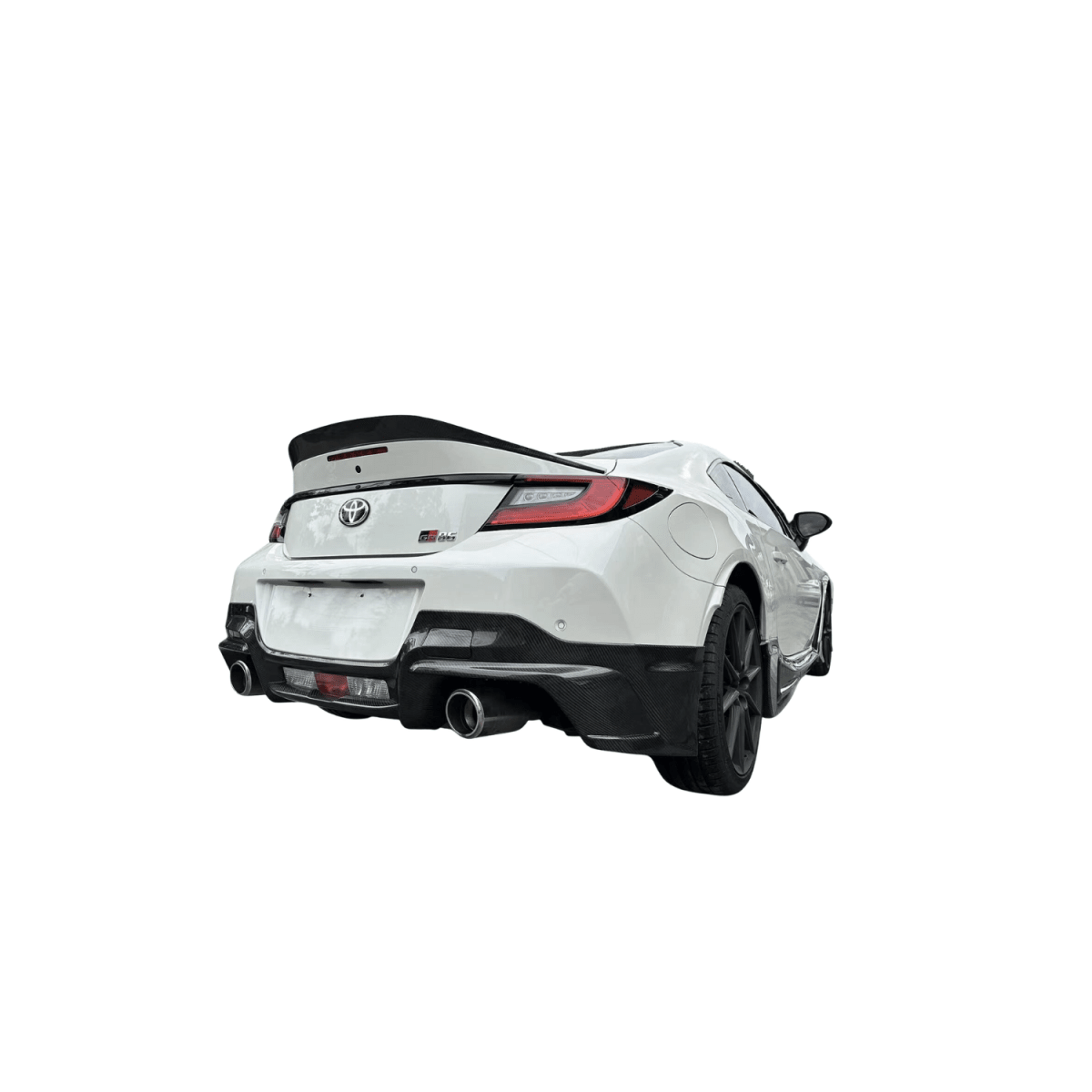 JDMuscle 22-23 BRZ/GR86 TRD Style Carbon Fiber Rear Diffuser
