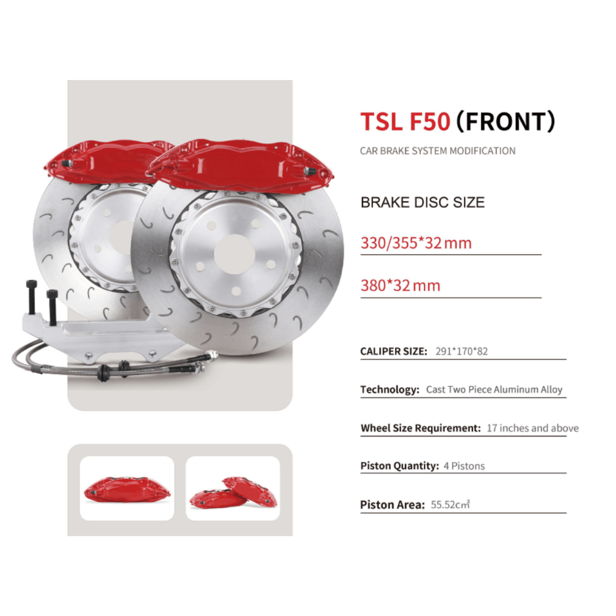 JDMuscle [22-26 WRX] Big Brake Kit - MT and CVT