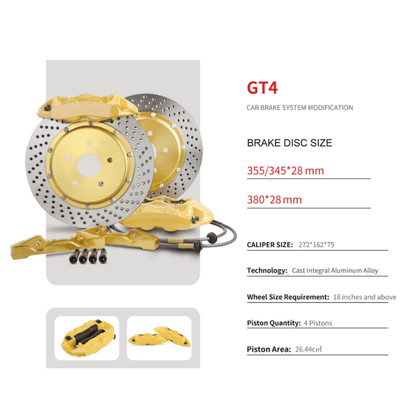 JDMuscle [22-25 BRZ/GR86] Big Brake Kit