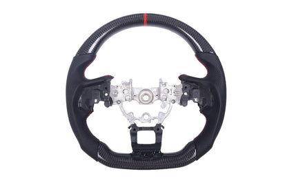 JDMuscle [22-26 WRX] Carbon-Pro Series Steering Wheel compatible w/ MT & CVT