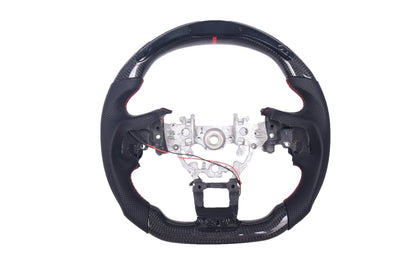JDMuscle [22-26 WRX] Carbon-Pro Series Steering Wheel compatible w/ MT & CVT
