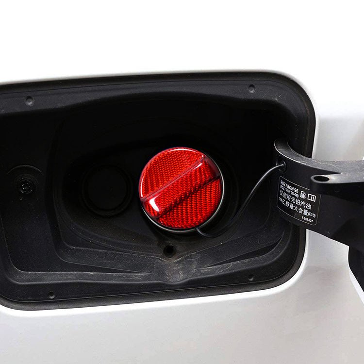 JDMuscle [22-26 WRX] / 22+BRZ / GR86 Tanso Pre-preg Carbon Fiber Fuel Cap Cover