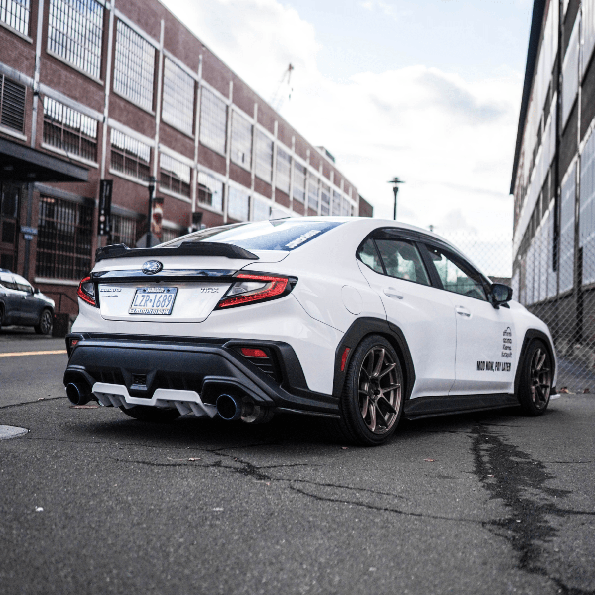 JDMuscle [22-26 WRX] Carbon Fiber Duck Bill OEM/STI Style
