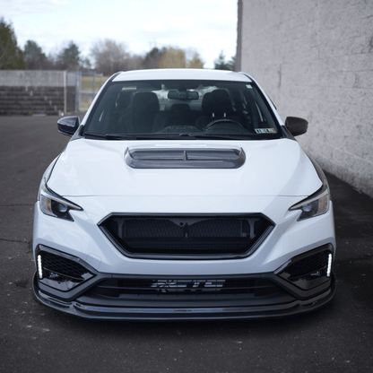 JDMuscle [22-26 WRX] Carbon Fiber FMIC Reverse Hood Scoop V2