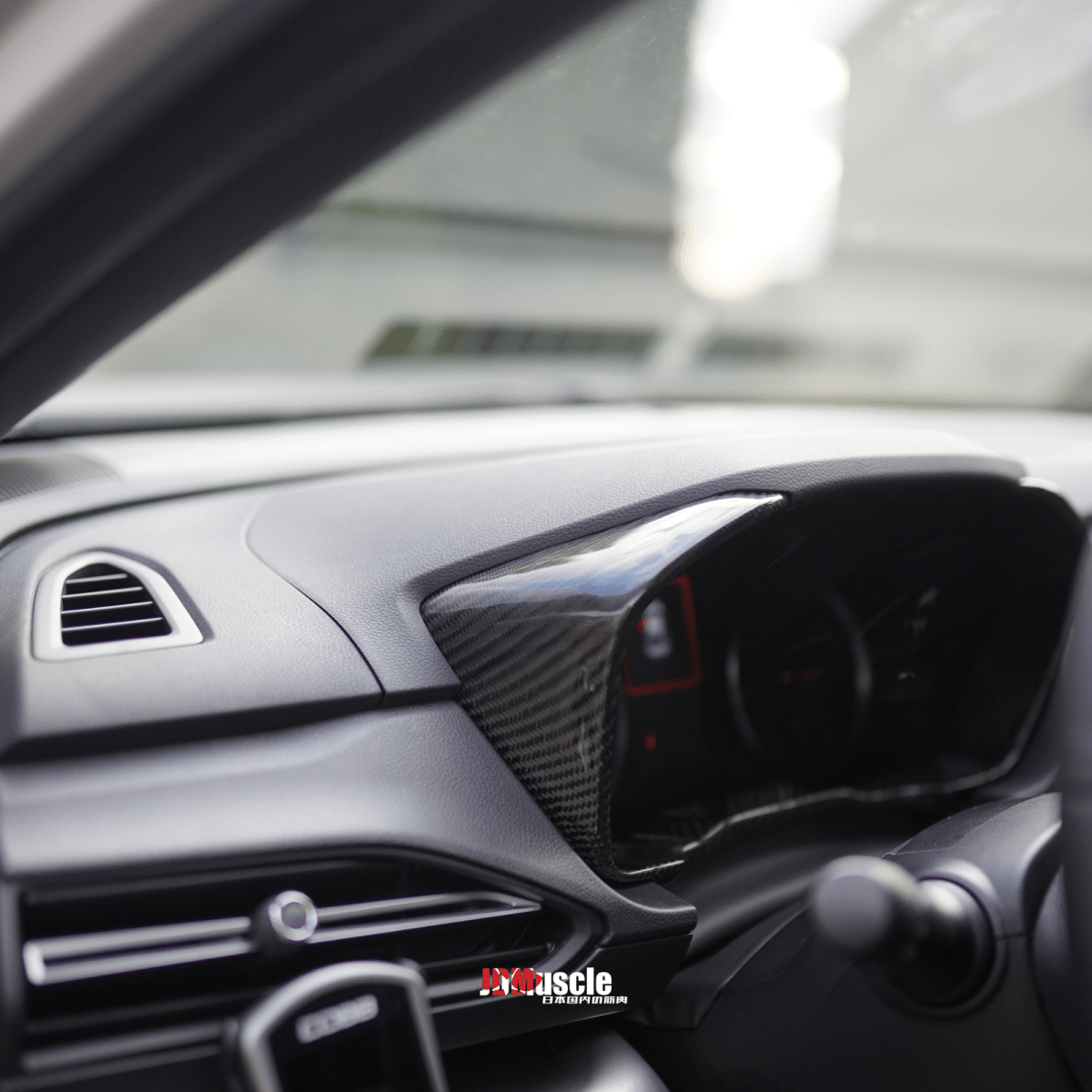 JDMuscle [22-26 WRX] Carbon Fiber Gauge Cluster Trim Replacement