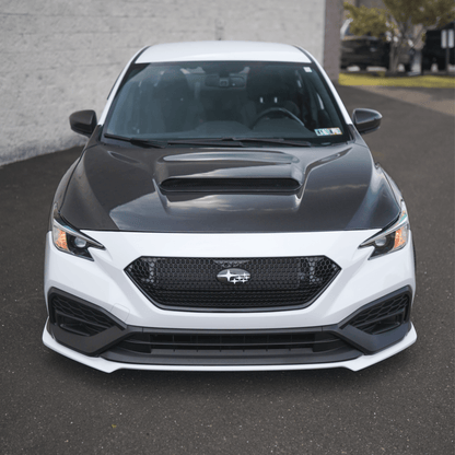 JDMuscle [22-26 WRX] Carbon Fiber Hood OEM Style 2 PC