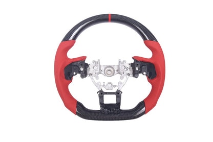 JDMuscle [22-26 WRX] Carbon-Pro Series Steering Wheel compatible w/ MT & CVT