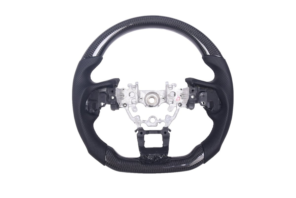 JDMuscle [22-26 WRX] Carbon-Pro Series Steering Wheel compatible w/ MT & CVT