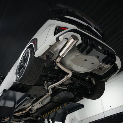 JDMuscle [22-26 WRX] Chokukan Single Exit Catback Exhaust