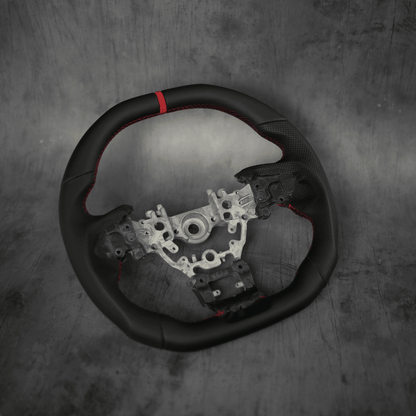 JDMuscle [22-26 WRX] Custom Steering Wheel MT and CVT | Carbon Fiber / Painted / Alcantara / Leather / Forged / Honey Comb / LED (Open Box)