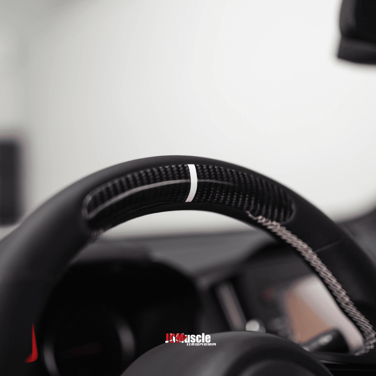 JDMuscle [22-26 WRX] Custom Steering Wheel MT and CVT | Carbon Fiber / Painted / Alcantara / Leather / Forged / Honey Comb / LED (Open Box)