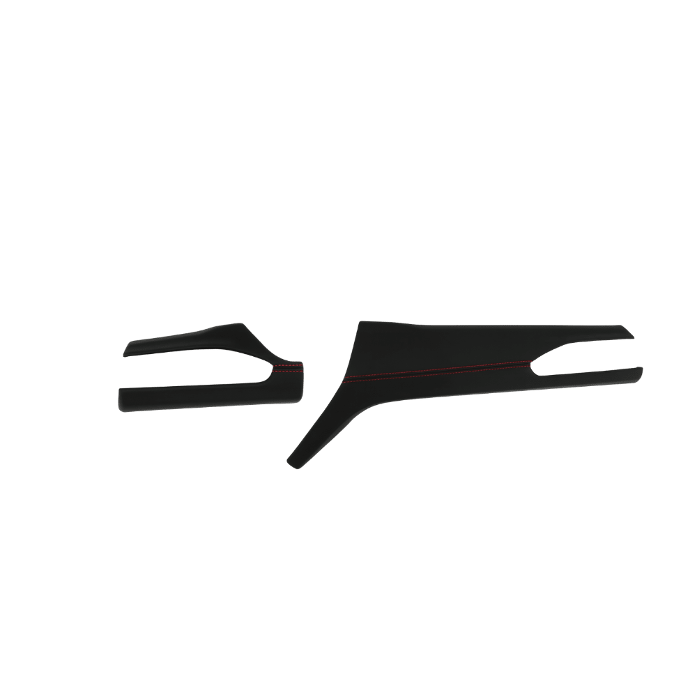JDMuscle [22-26 WRX] Dashboard Instrument Panels Replacements - Carbon Fiber/Leather/Alcantara