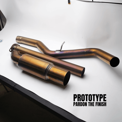 JDMuscle [22-26 WRX] Evoluition Titanium Single Exit Catback Exhaust