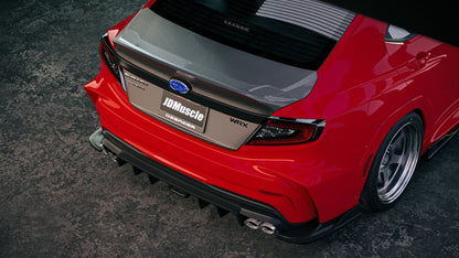 JDMuscle [22-26 WRX] Evolution Rear Bumper