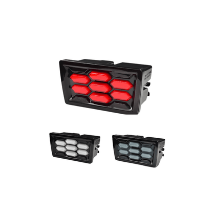 JDMuscle [22-26 WRX] Hex Style Rear Fog/Brake Light