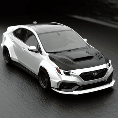 JDMuscle [22-26 WRX] Kogeki Style Front Lip