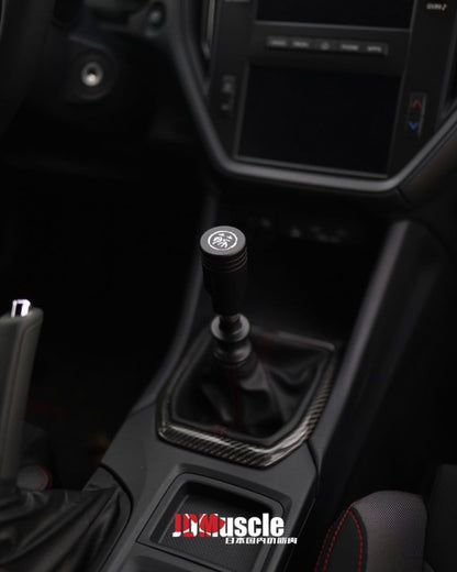 JDMuscle [22-26 WRX] MT Carbon Fiber Shifter Trim Replacement
