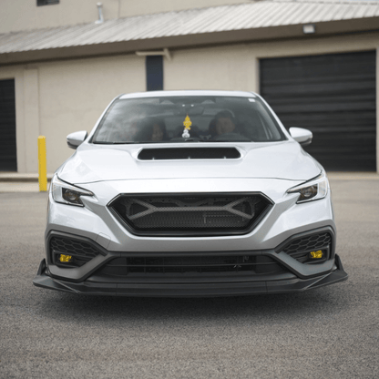 JDMuscle [22-26 WRX] Oversized Hood Scoop V1 - Gloss Black / Paint Matched / Carbon Fiber - Bulge Style