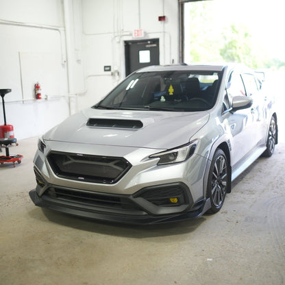 JDMuscle [22-26 WRX] Oversized Hood Scoop V1 - Gloss Black / Paint Matched / Carbon Fiber - Bulge Style