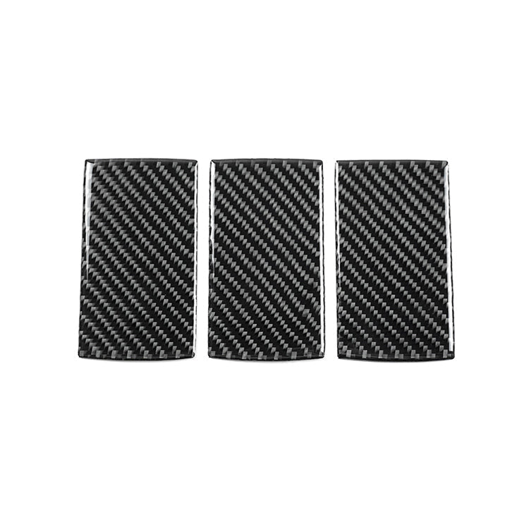 JDMuscle [22-26 WRX] P&S Series Carbon Fiber Car Seat Hook Covers 3 PC| Black Carbon Fiber/ Red Carbon Fiber