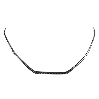 JDMuscle [22-26 WRX] P&S Series Carbon Fiber Center Console Frame Trim | Black Carbon Fiber/ Red Carbon Fiber