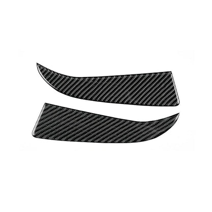 JDMuscle [22-26 WRX] P&S Series Carbon Fiber Center Kicker Panel Accents 2 PC| Black Carbon Fiber/ Red Carbon Fiber