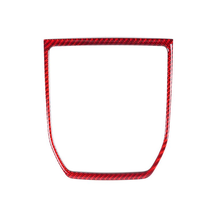 JDMuscle [22-26 WRX] P&S Series Carbon Fiber MT Shifter Trim | Black Carbon Fiber/ Red Carbon Fiber