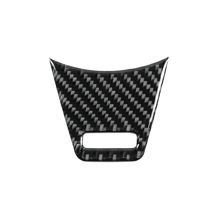 JDMuscle [22-26 WRX] P&S Series Carbon Fiber Steering Wheel Lower Trim Cover | Black Carbon Fiber/ Red Carbon Fiber