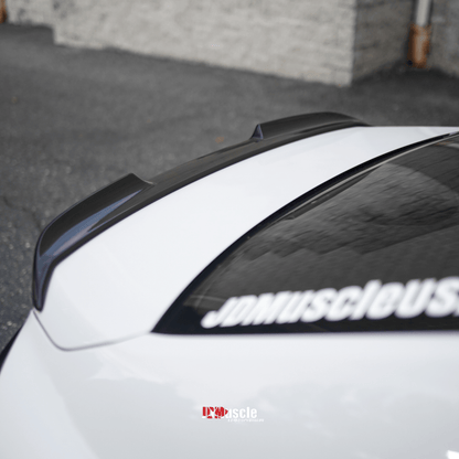 JDMuscle [22-26 WRX] STI Style Duck Bill Spoiler-Paint Matched/Gloss Black